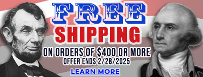 Free Shipping - In Honor of President's Day